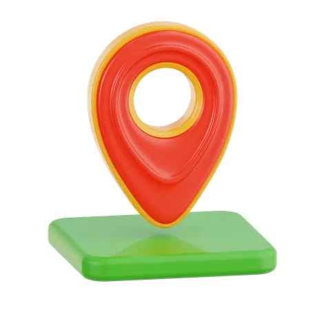 Location Pin  3D Icon