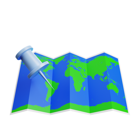 Location Pin  3D Illustration