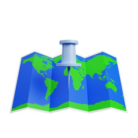 Location Pin  3D Illustration