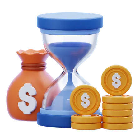 Long Term Investment  3D Icon