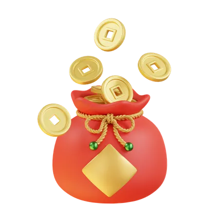 Lucky Bag  3D Icon