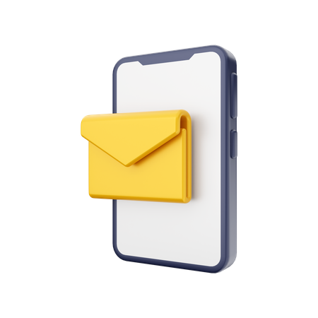 Mail Message  3D Illustration