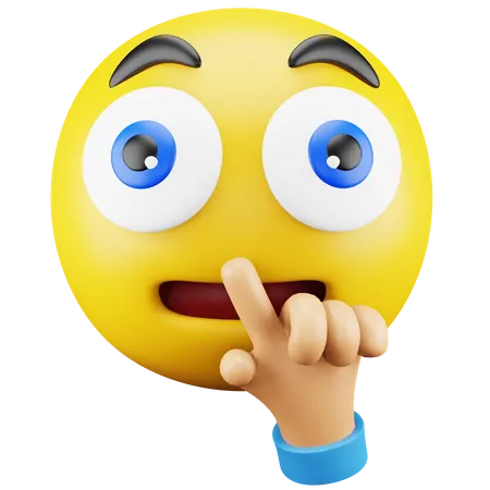 Emoji main tranquille  3D Icon