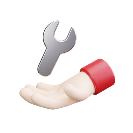 Manutenção  3D Icon