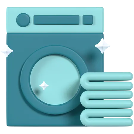 Maquina de lavar  3D Icon