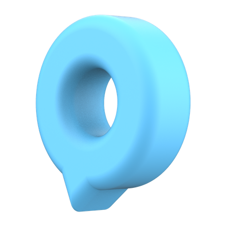 Marcador  3D Illustration