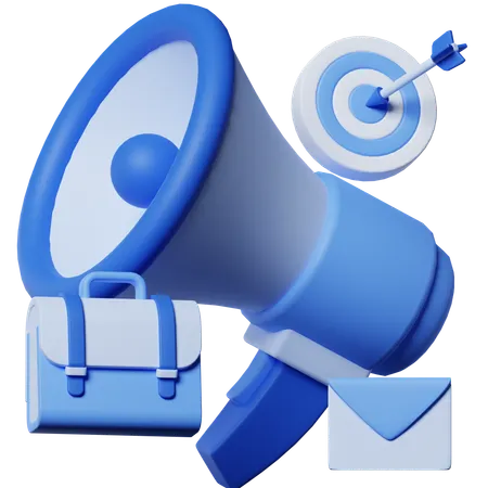 Marketing Advertising  3D Icon