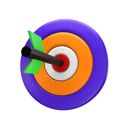 Marketing goal  3D Icon
