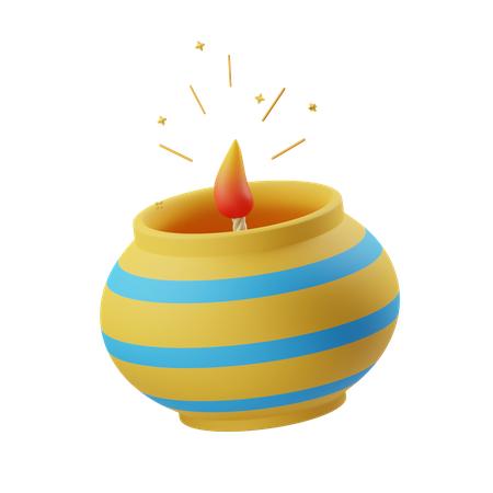 Deu a partida  3D Illustration
