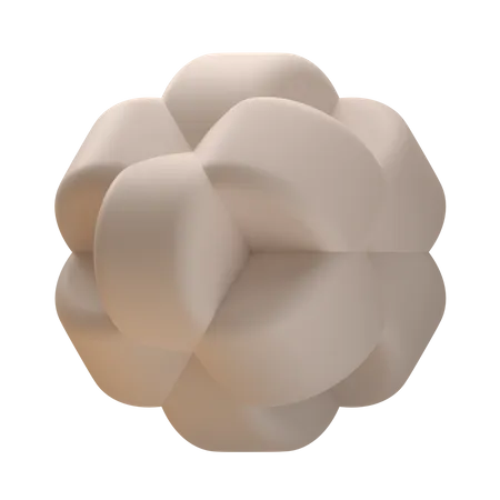 Forme abstraite de méta-cabinet  3D Icon