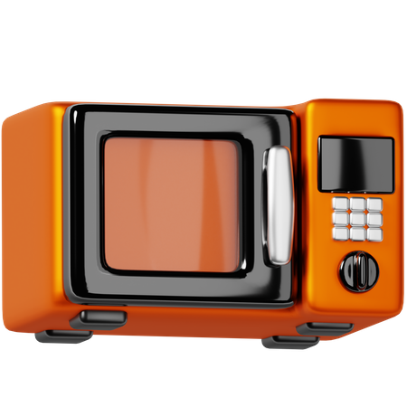 Four micro onde  3D Icon