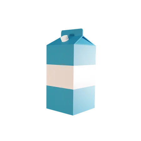 Milk Pack  3D Icon