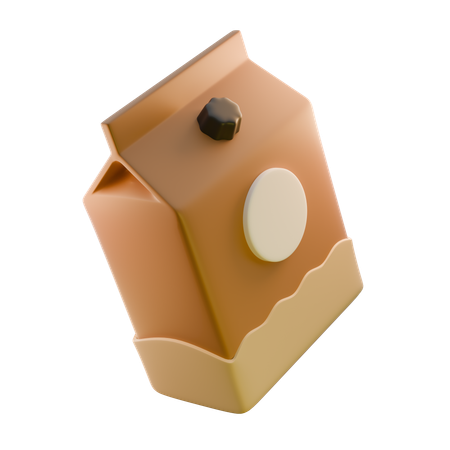 우유 팩  3D Icon