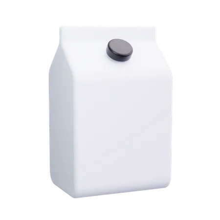 우유 패키지  3D Icon