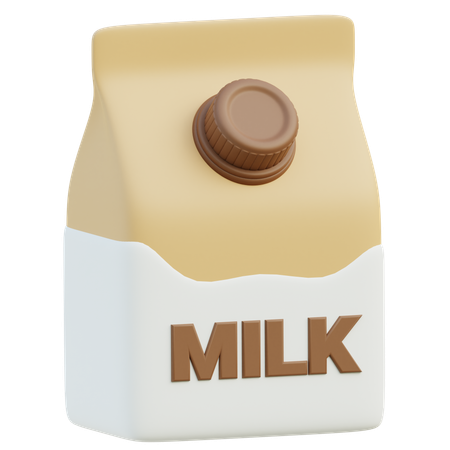 Milk Package  3D Icon