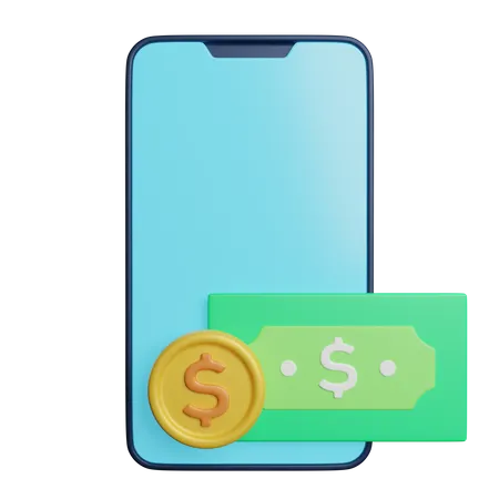 Banco móvel  3D Icon