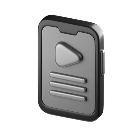 Mobile phone  3D Icon
