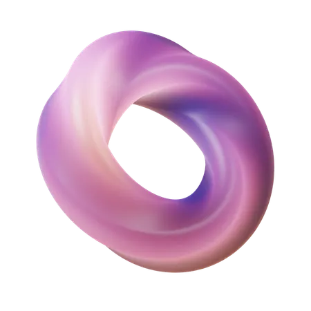 Tira de mobius  3D Icon