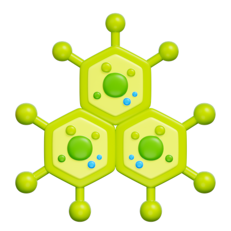 Molecule  3D Icon
