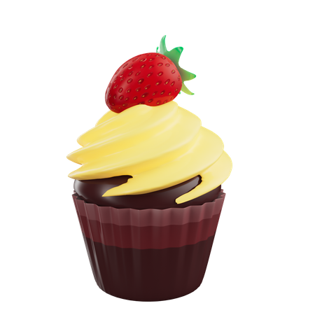 Muffin  3D Icon