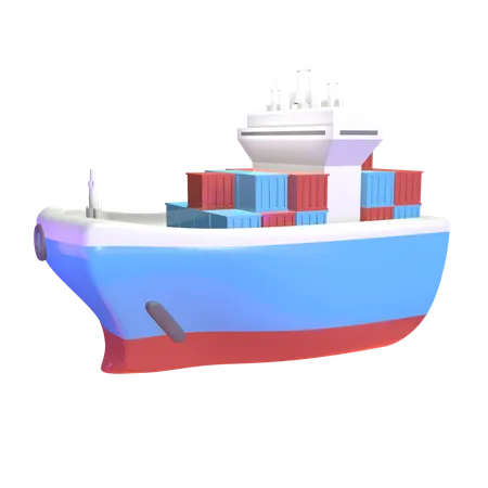 Cargueiro  3D Icon