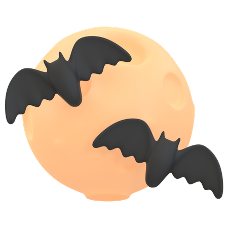 Nuit effrayante  3D Icon