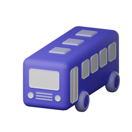 Ônibus escolar  3D Icon
