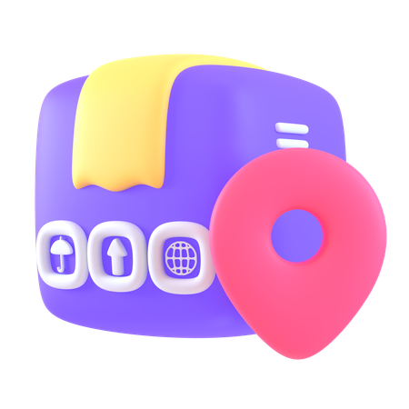 패키지 위치  3D Icon