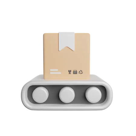 Package Sorting  3D Icon