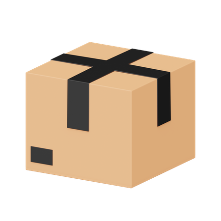 Packaging  3D Icon