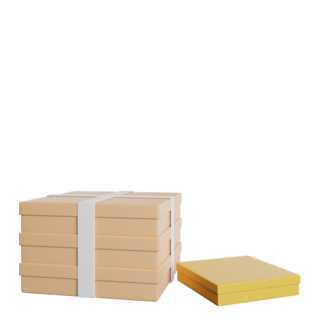 Packaging Box  3D Icon