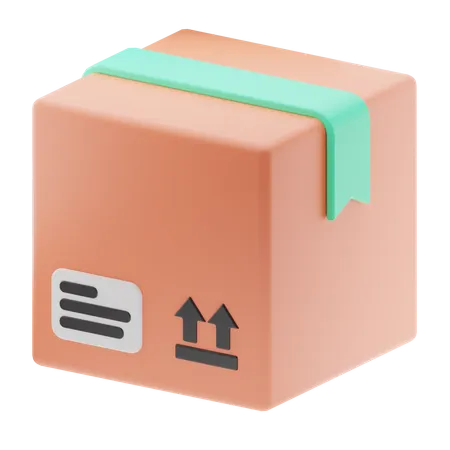 Caixa de pacote  3D Icon