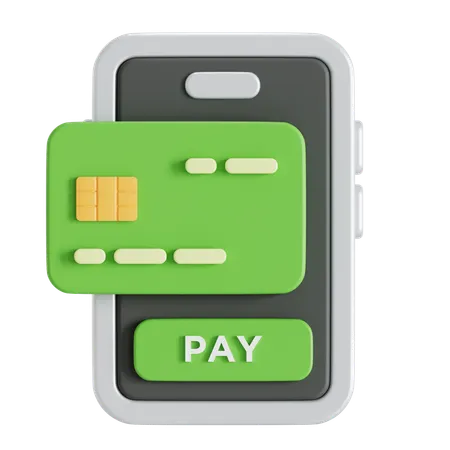 Paiement en ligne  3D Icon