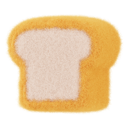 Pão  3D Icon