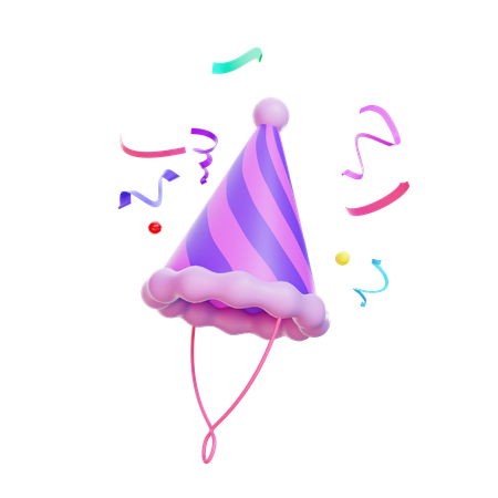 Party Hat  3D Icon
