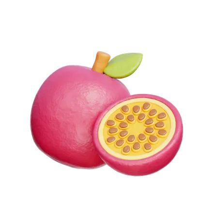 Passion Fruit  3D Icon