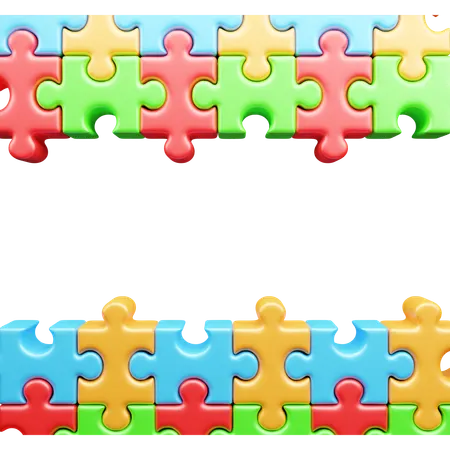 Peça de quebra-cabeça  3D Icon