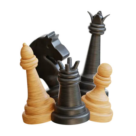 Peça de xadrez  3D Icon