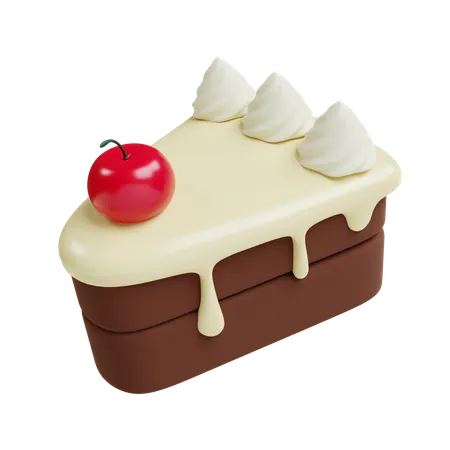 Pedaço de bolo  3D Icon