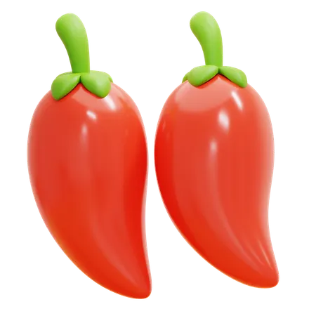 Pimenta  3D Icon