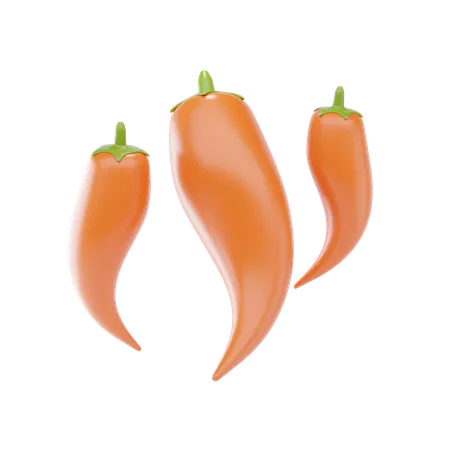 Pimenta  3D Icon