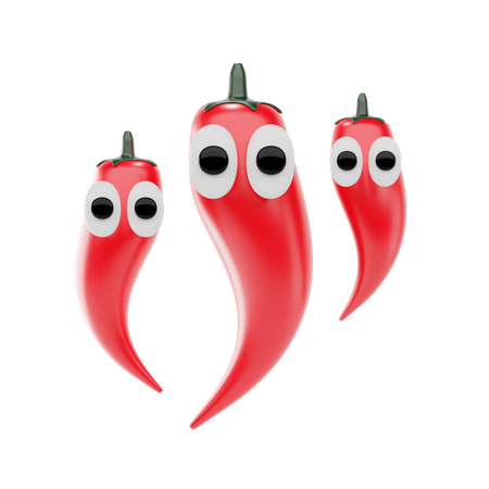 Pimenta  3D Icon