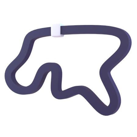 Piste de course  3D Icon
