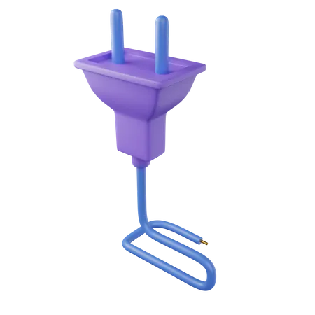 Plug  3D Illustration