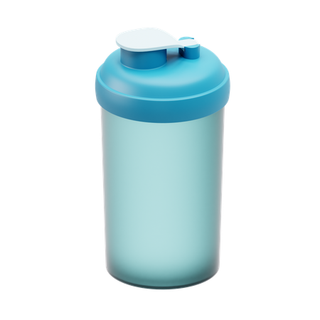 Protein Shake Bottle  3D Icon