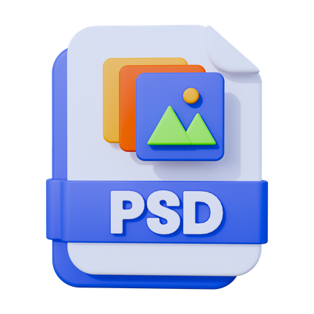 PSD File  3D Icon