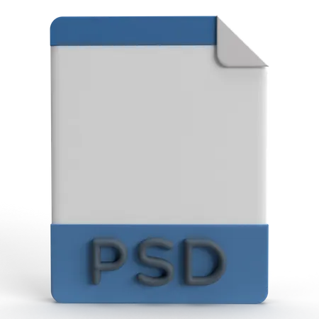 PSD File  3D Icon
