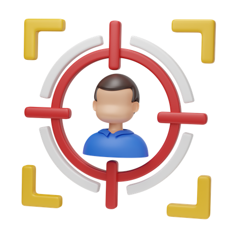 Public cible  3D Icon