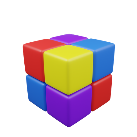 Puzzle-cube  3D Icon