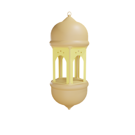 Ramadan Lantern  3D Illustration